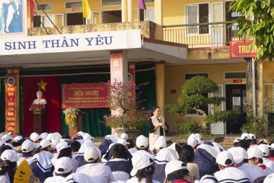 TRƯỜNG THCS THANH HƯƠNG TỔ CHỨC HỘI NGHỊ CHUYÊN ĐỀ “CHĂM SÓC SỨC KHỎE SINH SẢN VÀ SỨC KHOẺ VỊ THÀNH NIÊN”