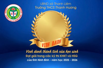 Tự hào thành tích học sinh giỏi cấp tỉnh năm học 2025–2026
